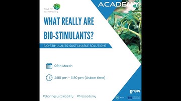Webinar - 6th March 2025 - What really are bio-stimulants?