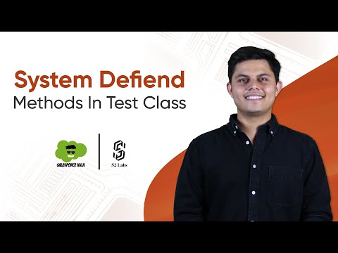 System Defined Methods In Test Class | Salesforce Premium Development Course 2025