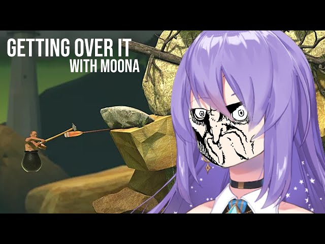 【Getting over it】Jump jump jump! Play with moona! - ID | EN【holoID】のサムネイル