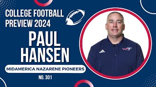 2024 College Football Preview - MidAmerica Nazarene Pioneers