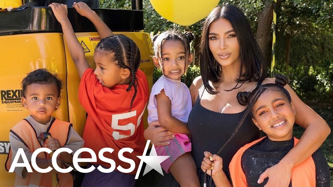 Kim Kardashian’s Son Psalm Has Construction-Themed Birthday Party