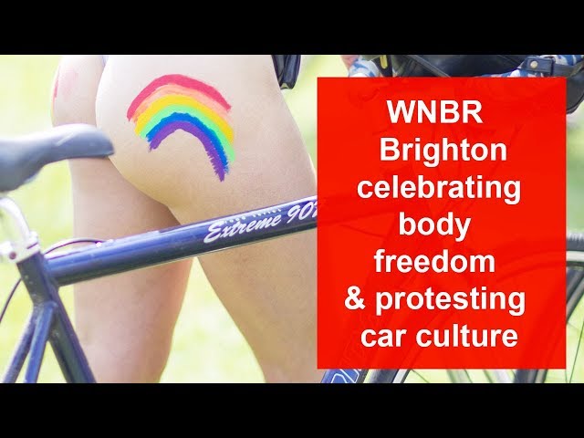 Peaceful WNBR Brighton  2018 rider's view in 4k