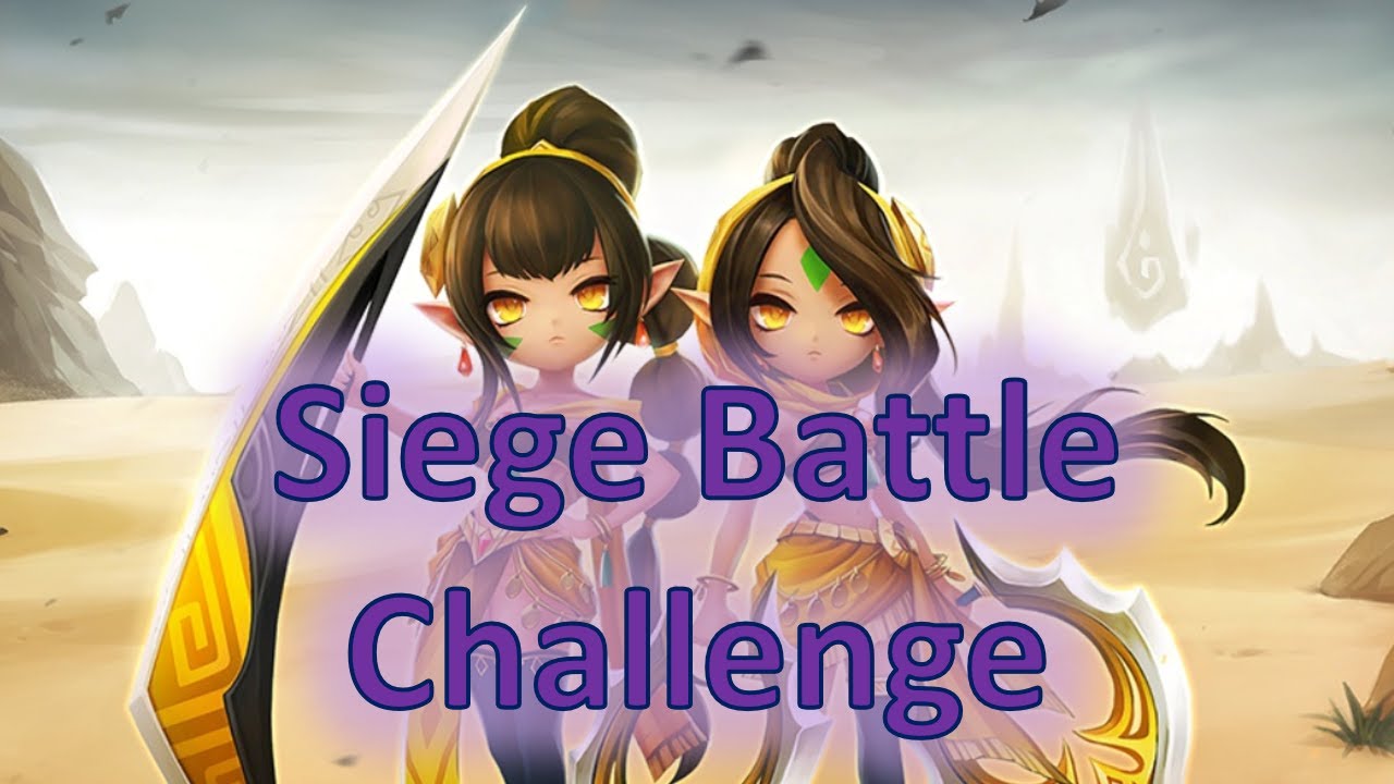 Siege Battle Challenge 028 - Summoners War