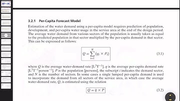 Design of Water Distribution System (CE-4I)