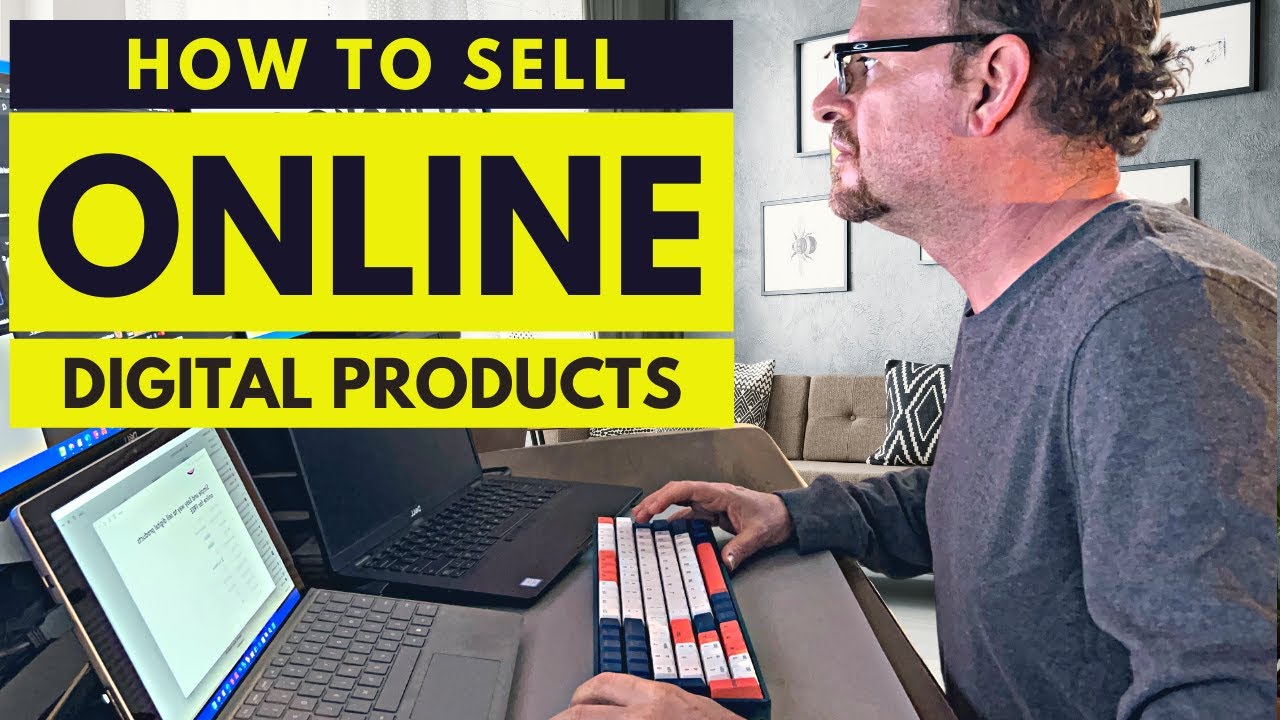 SIMPLE and EASY Way How to SELL Digital Products Online for FREE - YouTube