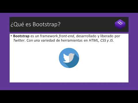 Vídeo: Què és bootstrap 4 framework?