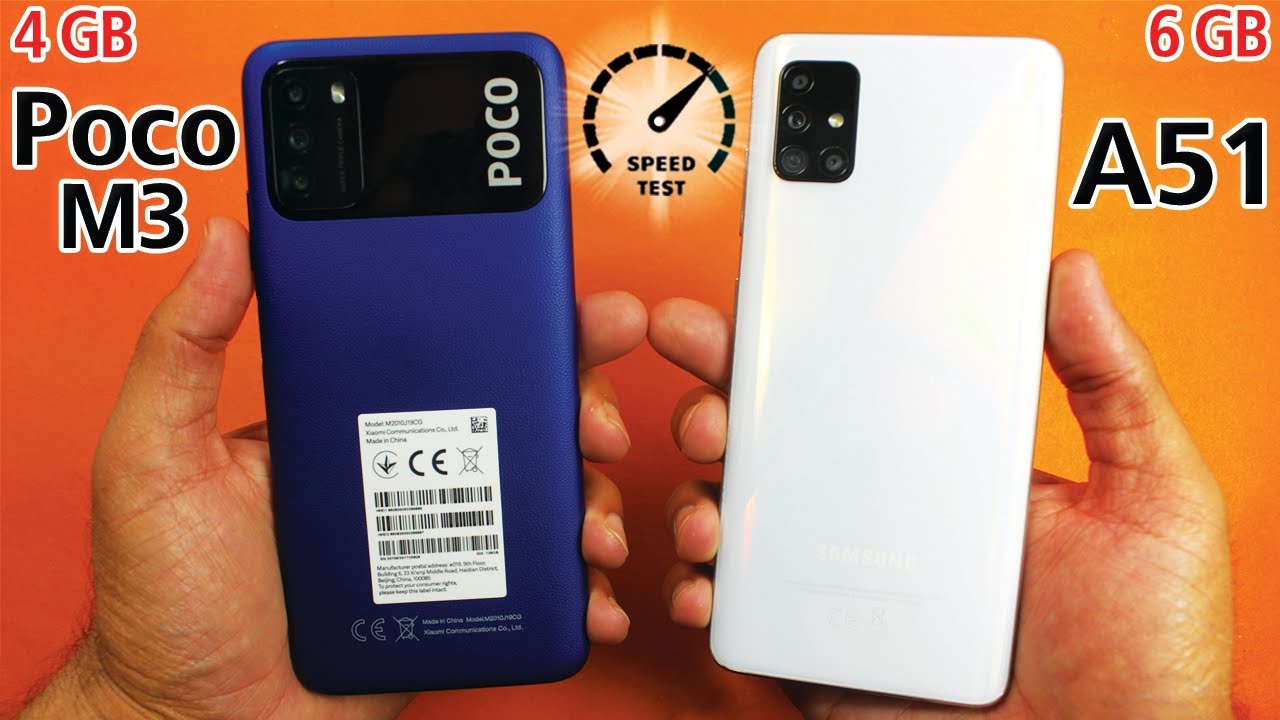 Samsung A51 Vs Xiaomi Poco X3