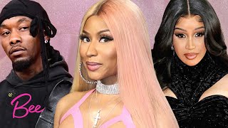 Nicki Minaj laughs at Cardi B’s pain after she broke down crying to Offset on ig live‼️