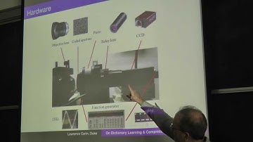 Video Compressive Sensing, by Prof. Larry Carin