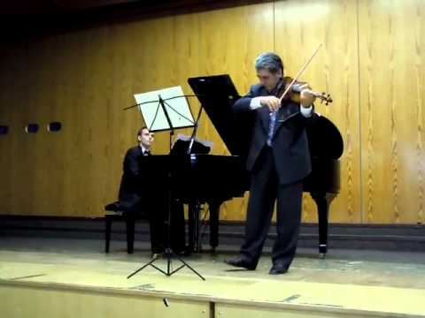 Nikola Zdravković, piano, Sreten Krstić, violin - Sarasate: Romanza Andaluza