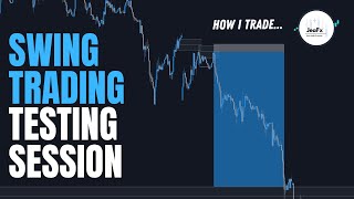 Swing Trading Session (Backtesting) | See How I Trade - JeaFx