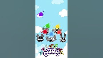 Color Challenge with Smiling Critters Animation - Test Your IQ and Help Me Win!  #coloring #shorts