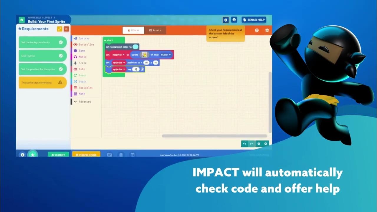 Introducing Code Ninjas's IMPACT educational platform - YouTube