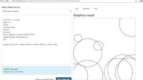 Markslides Prototype 2: LOGO Interpreter