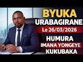 Byukaurabagirane Le26 03 2026 Imana Yongeye Kukubaka Bundi Bushya Prophet Emma