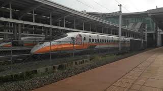1/25 834次高鐵卡納赫拉彩繪左營站開車