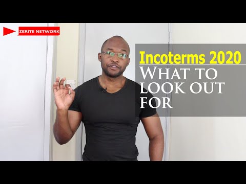 Video INCOTERMS 2020: Changes that were made - youtube