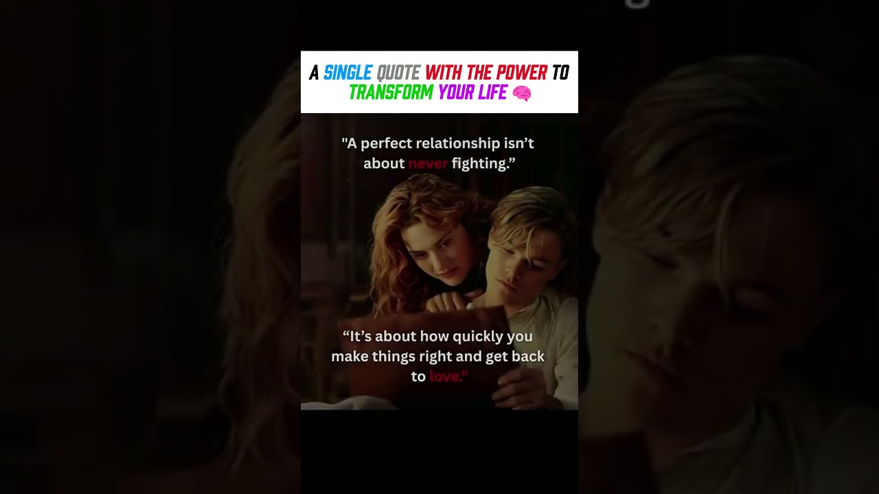 One Quote. One Thought. A Completely New Life 🧠✨