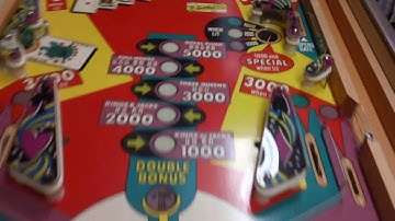 1976 Gottlieb Card Whiz pinball machine repair (Part 1)