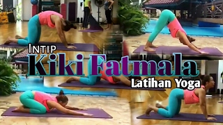 HOT Intip Tante Kiki Fatmala sedang Latihan Yoga yuk