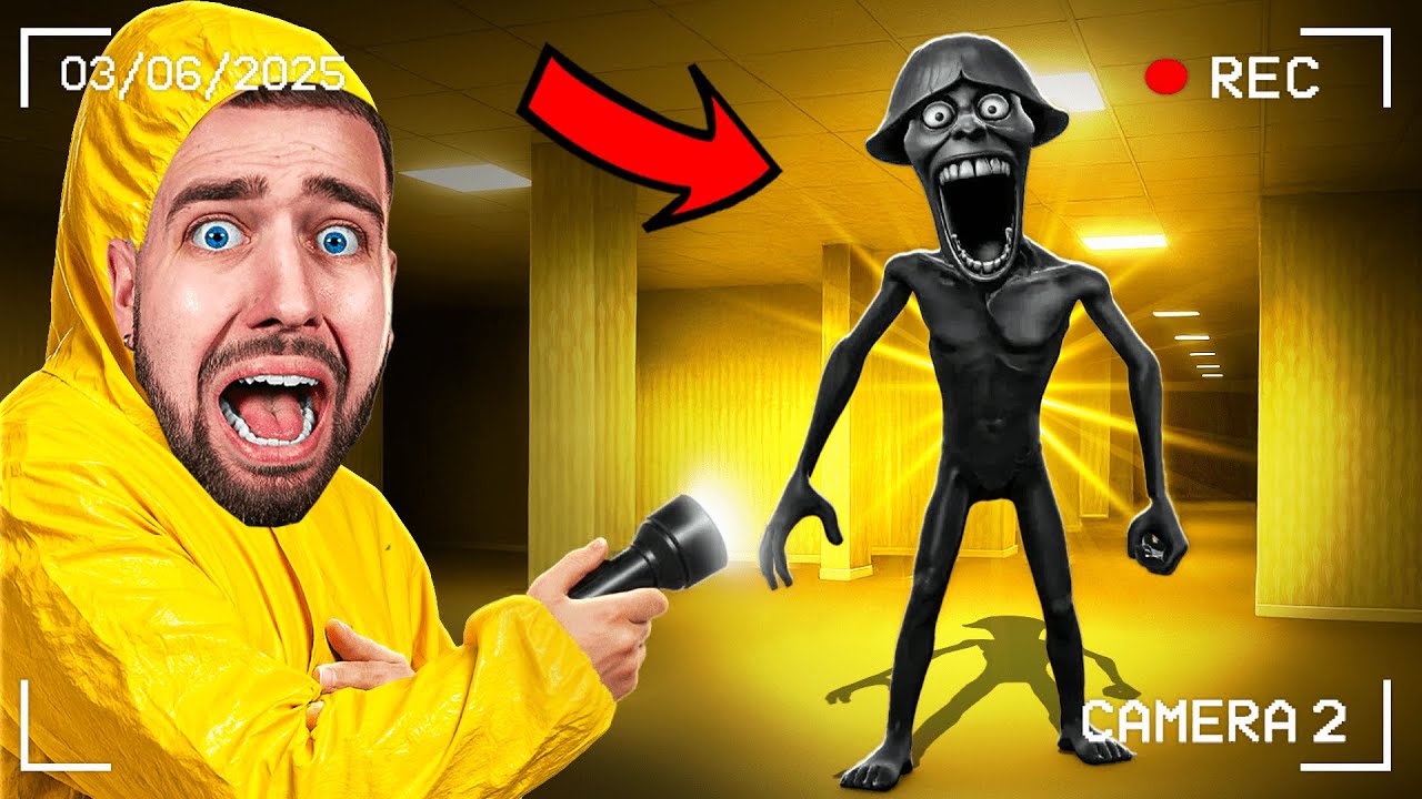 JE TROUVE SCP 67 KID PHASE 2 DANS LES BACKROOMS !!