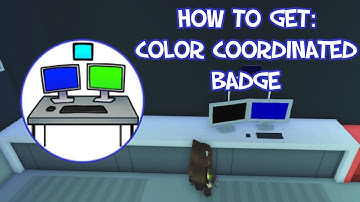 Color Coordinated - Break In 2 BADGE GUIDE [FAST AND EASY] - ROBLOX