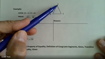 2 5 2 Two Column Proofs Geometry