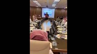 دورات الإسعافات الأولية - محاضرة المدرب زياد الخميس في شركة مطارات الرياض