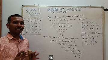 10th class maths progressions exercise 6.2 in telugu | sri pragna
