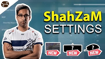 Valorant ShahZaM Settings, Setup & Keybinds and More!