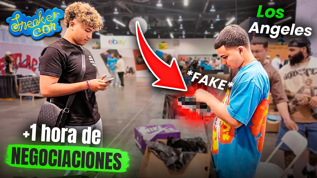 ¡NEGOCIAMOS +$10.000 EN TENIS EN SNEAKERCON DÍA 1! EN LOS ANGELES