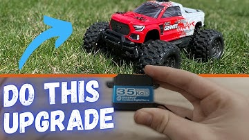 Arrma Granite BLX V3 Servo Upgrade & Outside Bash || The Best Amazon Servo!