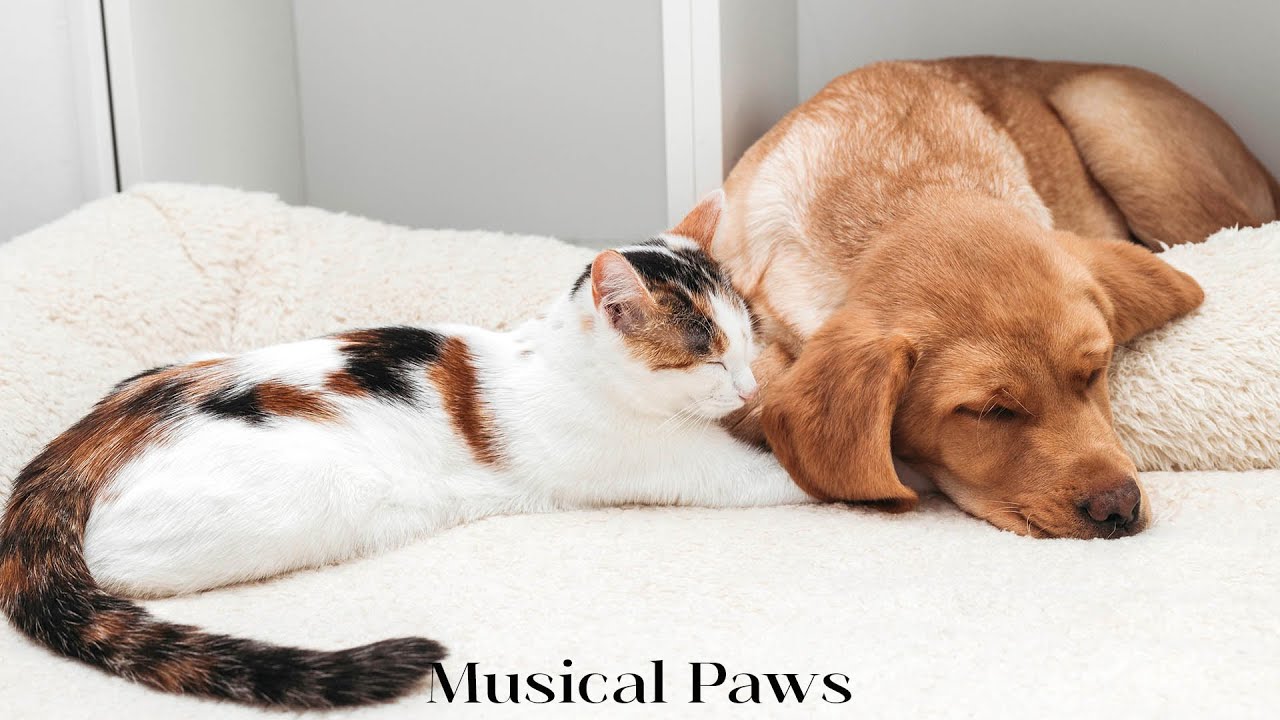 Музыкальная терапия домашних животных - расслабляющие колыбельные для собак и кошек
