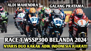HASIL LENGKAP RACE 1 & SUPERPOLE WSSP300 BELANDA ALDI - GALANG 2024