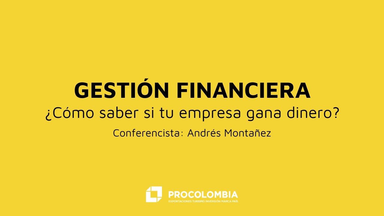 ¿Cómo saber si tu empresa gana dinero? - YouTube