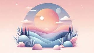 Calming 6 Minute Pastel Meditation, A Gentle Drift Through Ethereal Soundscapes ☯