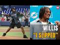 Dolphins QB Malik Willis throws embarrassing first pitch at Marlins game: 'I slipped'