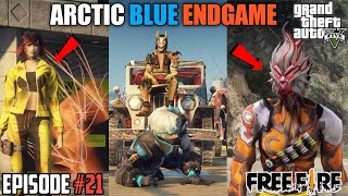 GTA X FREEFIRE : ARCTIC BLUE ENDGAME