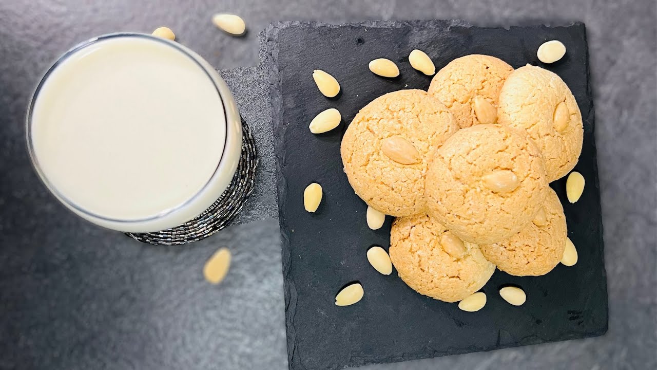 الضيافة الليبية عبمبر اللوز وعصير اللوز (الروزاطة)😍