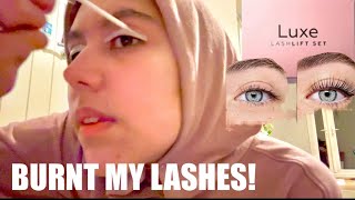 Eye Lash Lift Kit Testing And Review Luxe Lashes Not Sponsored