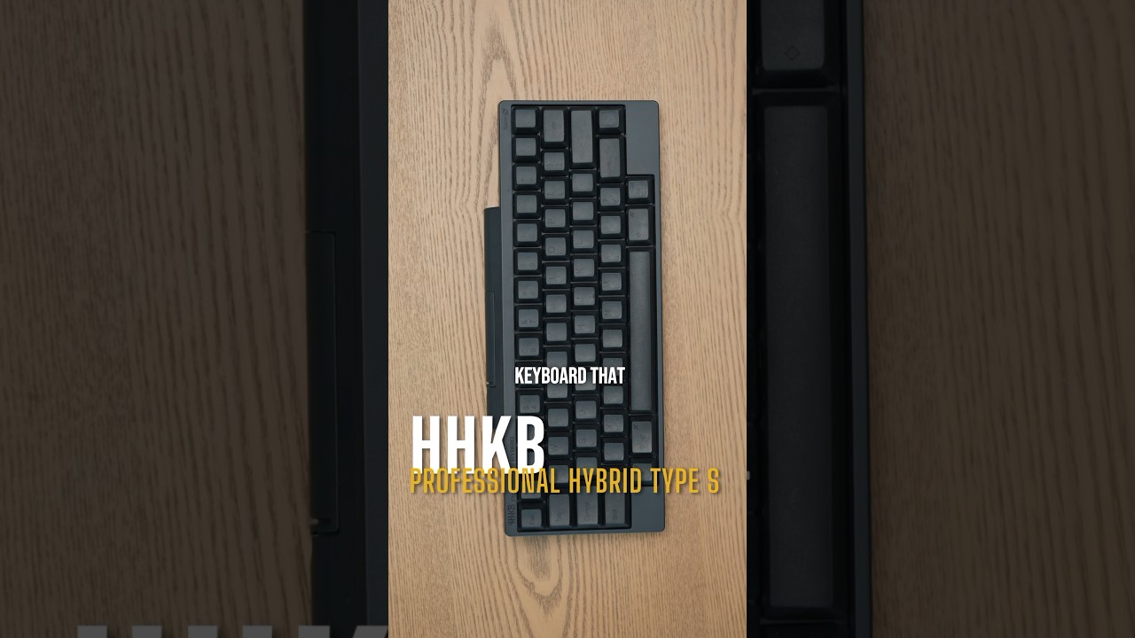Thocky AF Keyboard // HHKB Type S 