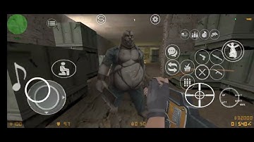 (CSMoE)Counter Strike Xtreme V6 Android Zombie Scenario gameplay