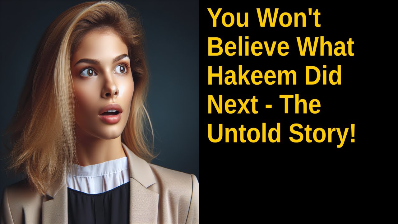 You Won't Believe What Hakeem Did Next The Untold Story! YouTube