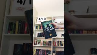 Ranking My Disney Books Part 1✨📚 #disney #booktube #underratedbooks #booktok