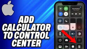 How To Add Calculator To Control Center On iPhone (2025) - Easy Fix