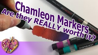Comparing Chameleon Markers: Chameleon Vs Copic (and other alcohol markers)