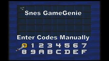 Gamegenie (Cheat Cartridge) for Super Nintendo/Snes (Enter 8 Digit Codes Manually)