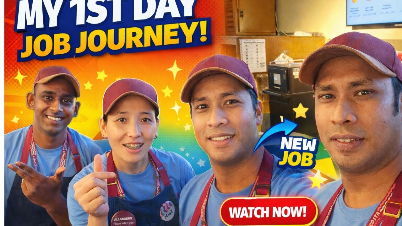 My First Day at Work | New Job Journey Begins ❤️