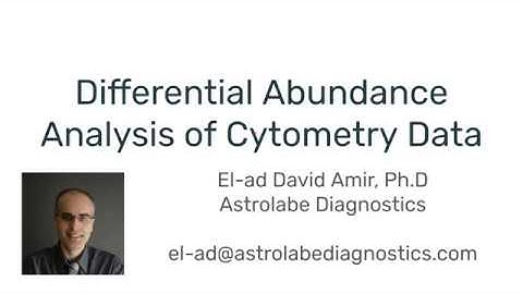 Differential Abundance Analysis of Cytometry Data