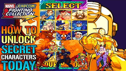 Marvel vs Capcom Fighting Collection: How To Unlock All SECRET Characters! Do This NOW (Guide)
